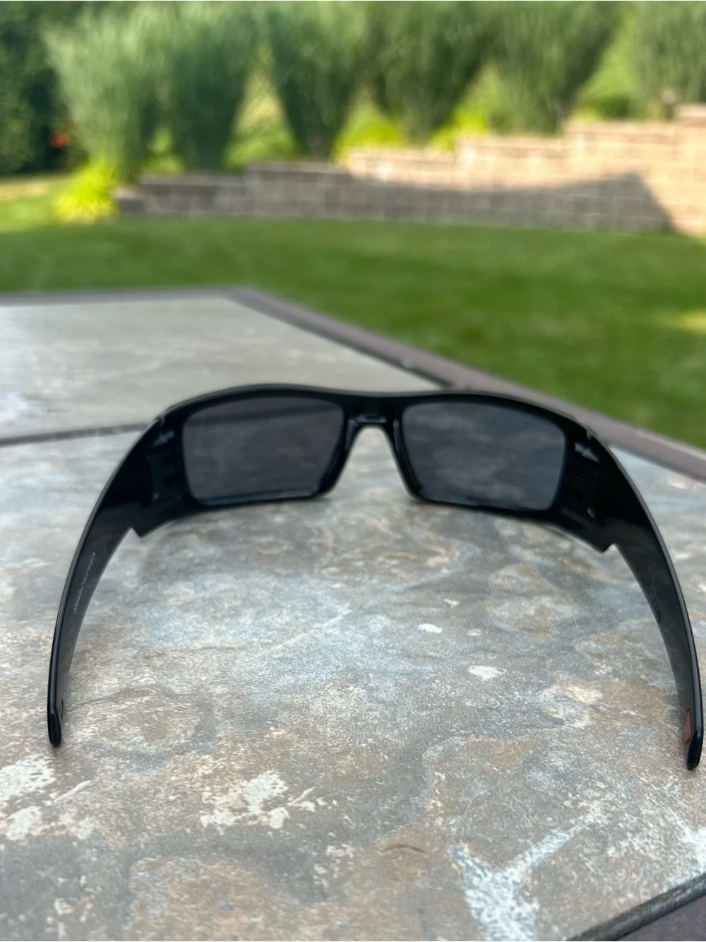 Oakley Gascan Polished Black Sunglasses (OO9014-03-471)